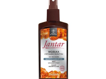 Jantar mgiełka do włosów suchych i łamliwych 200ml Online now