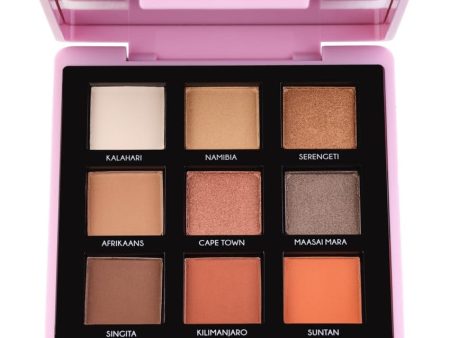 Maestro Eyeshadow Bar paleta cieni do powiek Safari Stories Online Hot Sale