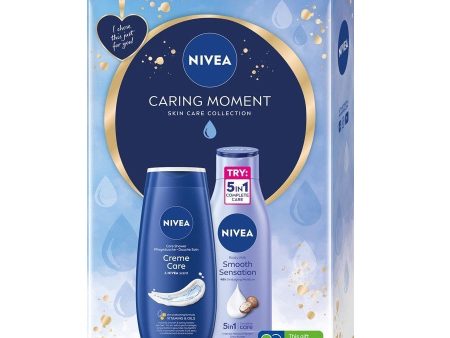 Caring Moment zestaw żel pod prysznic 250ml + mleczko do ciała 250ml on Sale