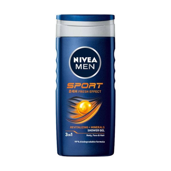 Men Sport Beat zestaw żel pod prysznic 250ml + antyperspirant roll-on 50ml For Discount