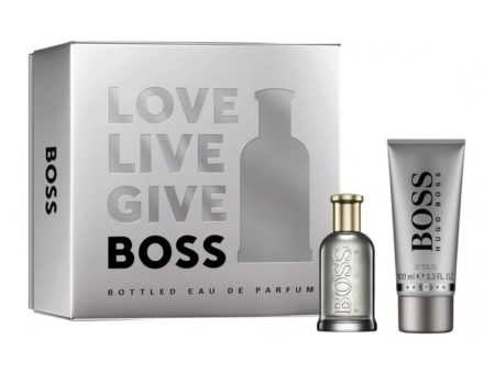 Boss Bottled zestaw woda perfumowana spray 50ml + żel pod prysznic 100ml Online now