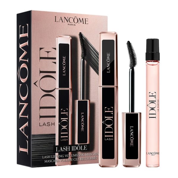 Lash Idole Mascara Gift Set zestaw tusz do rzęs 01 Glossy Black 8ml + woda perfumowana spray 10ml Online Sale