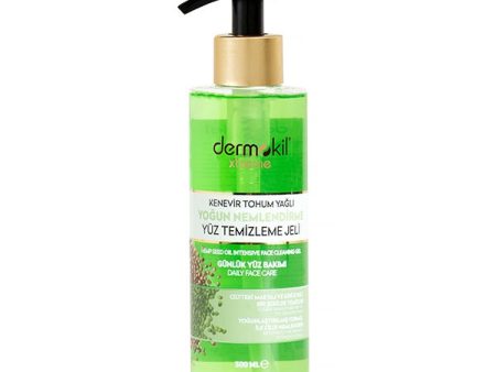 Xtreme Hemp Seed Oil Intensive Moisturizing Facial Cleansing Gel głęboko oczyszczający żel do twarzy 300ml For Cheap