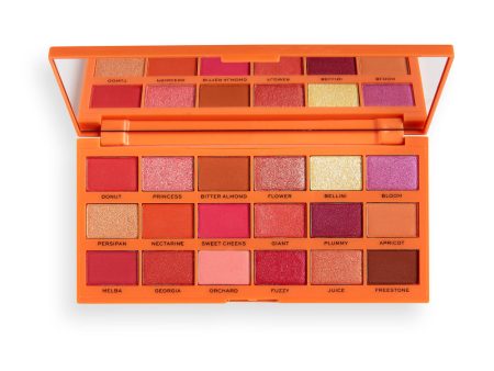 I Heart Revolution Tasty Eyeshadow Palette paleta cieni do powiek Peach 22g Online now