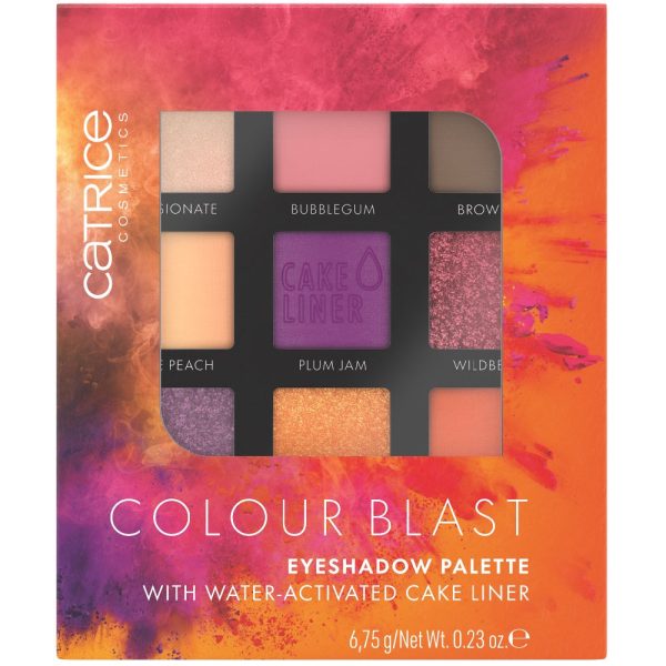 Colour Blast Eyeshadow Palette paleta cieni do powiek 010 Tangerine Meets Lilac 6.75g For Sale