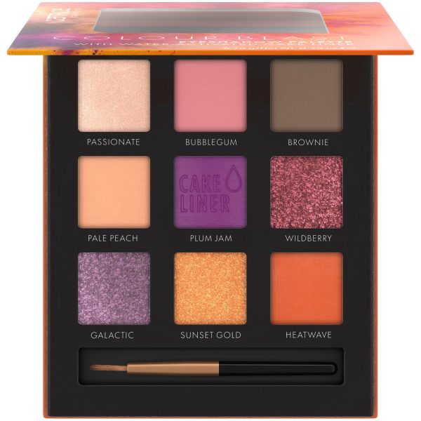 Colour Blast Eyeshadow Palette paleta cieni do powiek 010 Tangerine Meets Lilac 6.75g For Sale