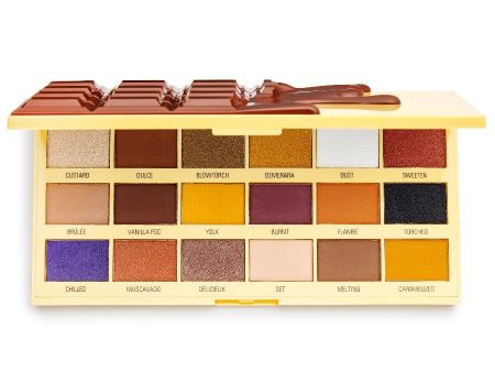 I Heart Revolution Chocolate Eyeshadow Palette paleta cieni do powiek Creme Brule 18g on Sale