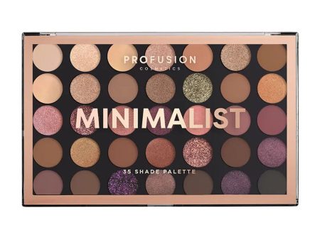 Minimalist Eyeshadow Palette paleta 35 cieni do powiek Fashion