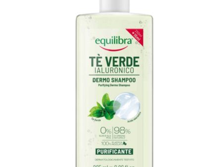 Purifying Dermo Shampoo oczyszczający szampon z zieloną herbatą i kwasem hialuronowym 265ml Online Sale