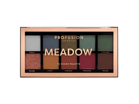 Meadow Eyeshadow Palette paleta 10 cieni do powiek For Cheap