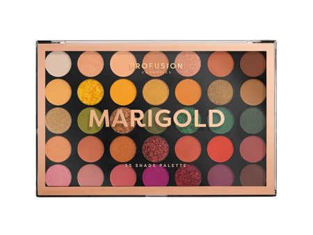 Marigold Eyeshadow Palette paleta 35 cieni do powiek For Sale