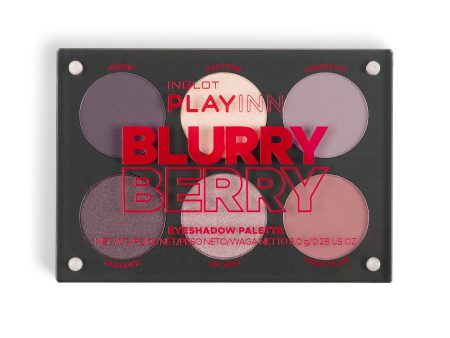 Playinn Eyeshadow Palette paleta cieni do powiek Blurry Berry 8g Online Sale