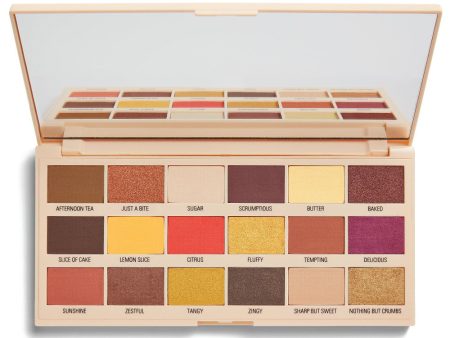 I Heart Revolution Chocolate Eyeshadow Palette paleta cieni do powiek Lemon Drizzle 18g Supply