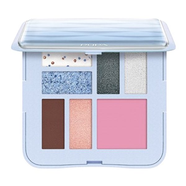 3D Effects Design S Eyeshadow Palette paleta cieni do powiek Light Blue 8g For Sale