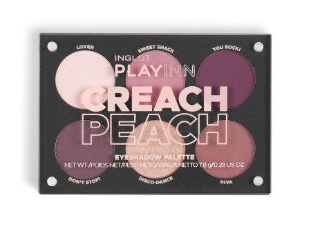 Playinn Eyeshadow Palette paleta cieni do powiek Creach Peach 8g For Discount