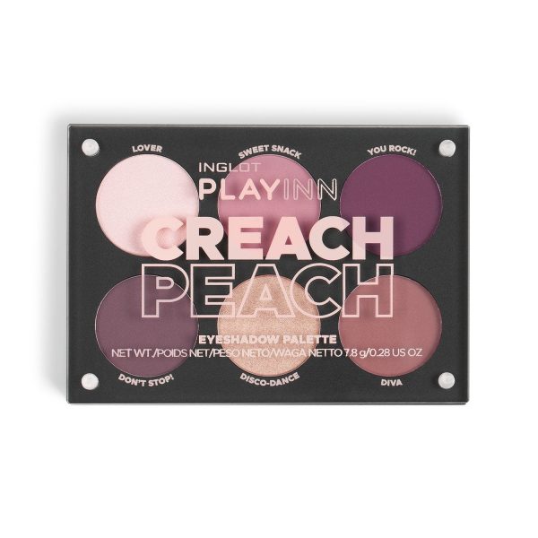 Playinn Eyeshadow Palette paleta cieni do powiek Creach Peach 8g For Discount