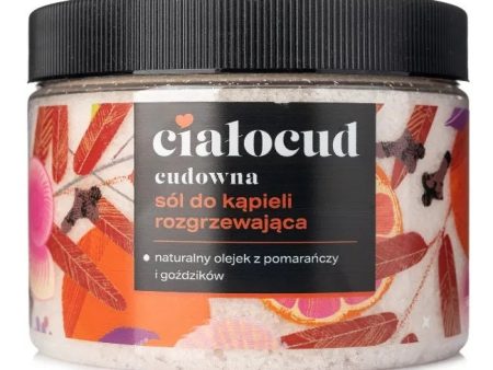 Ciałocud sól do kąpieli z olejkiem z pomarańczy i goździków Rozgrzewająca 500g Discount